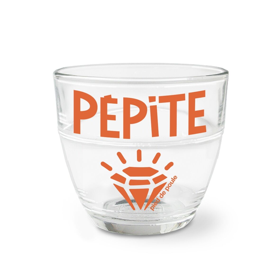 Vetro impilabile Duralex - Pepita d'arancia