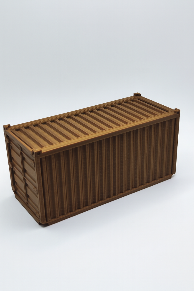 Organiser - Brown shipping container