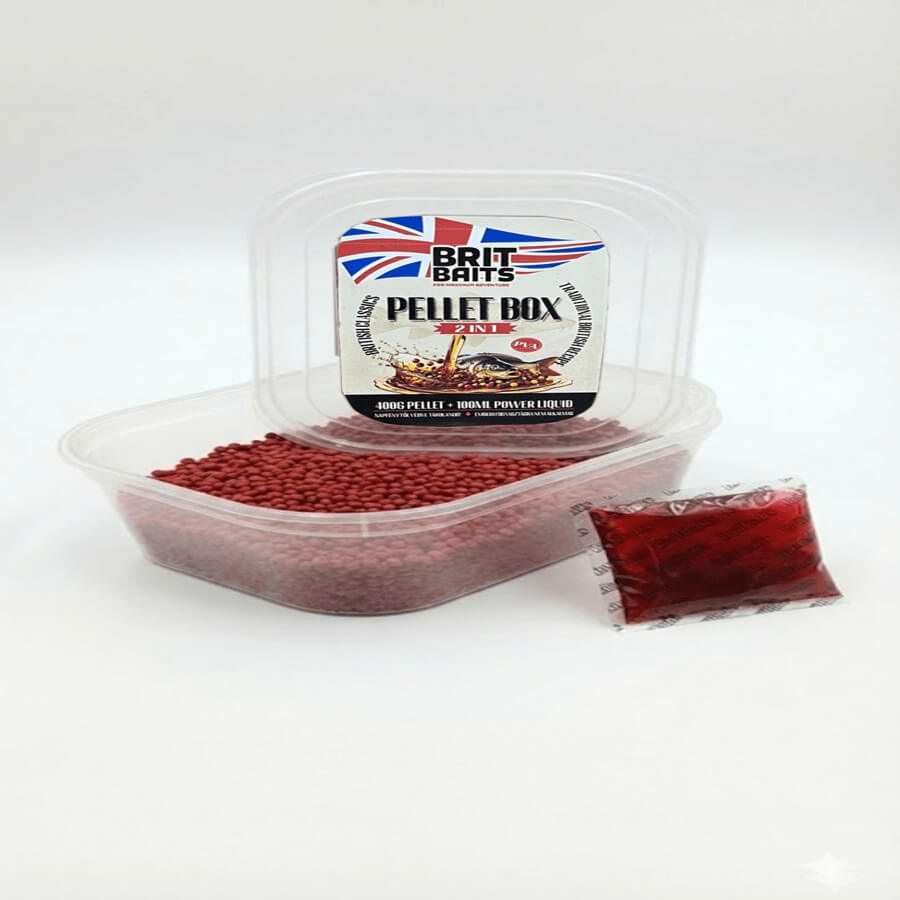 BritBaits Micro Pellet Box Robin Red 400 g