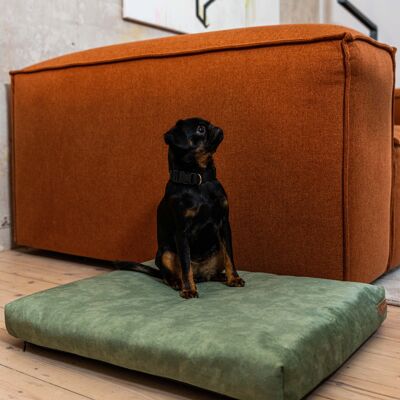 Matratze „Soft“ für einen Hund und eine Katze – recycelt – Hellgrün L