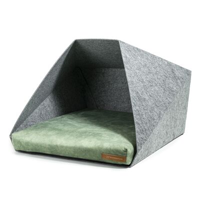 PETPocket Gris Clair/Vert Clair 1