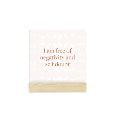 Affirmation Card Bundle with Wooden Holder