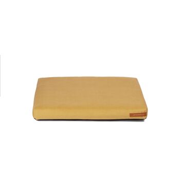 PetHome Maison parfaite S pour chien et chat - Maison recyclée Dark/Mattress ochra/yellow S 3