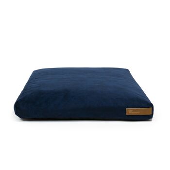 PetHome Maison parfaite S pour chien et chat - Maison recyclée Dark/Mattress Navy Blue S 4