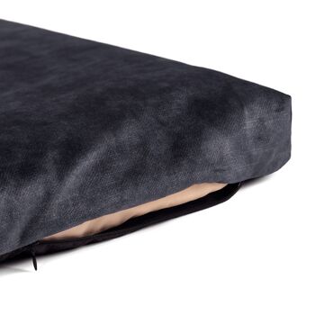 PetHome Maison parfaite S pour chien et chat - Maison recyclée Dark/Mattress Navy Blue S 10