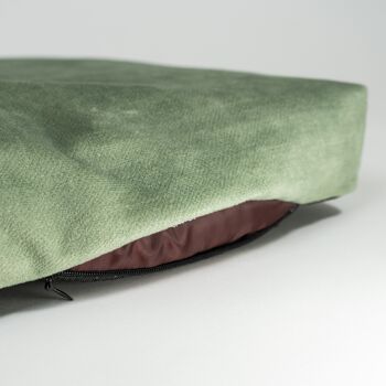 PetHome Maison parfaite L pour chien et chat - Maison recyclée Dark/Mattress Light green L 8