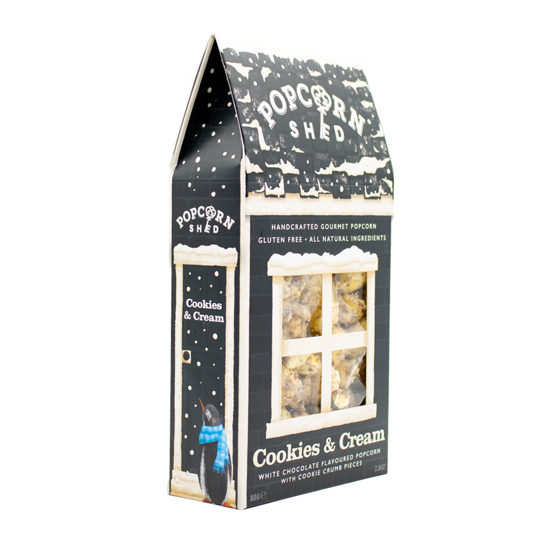 Cookies and Cream Popcorn Shed (Gluten Free)