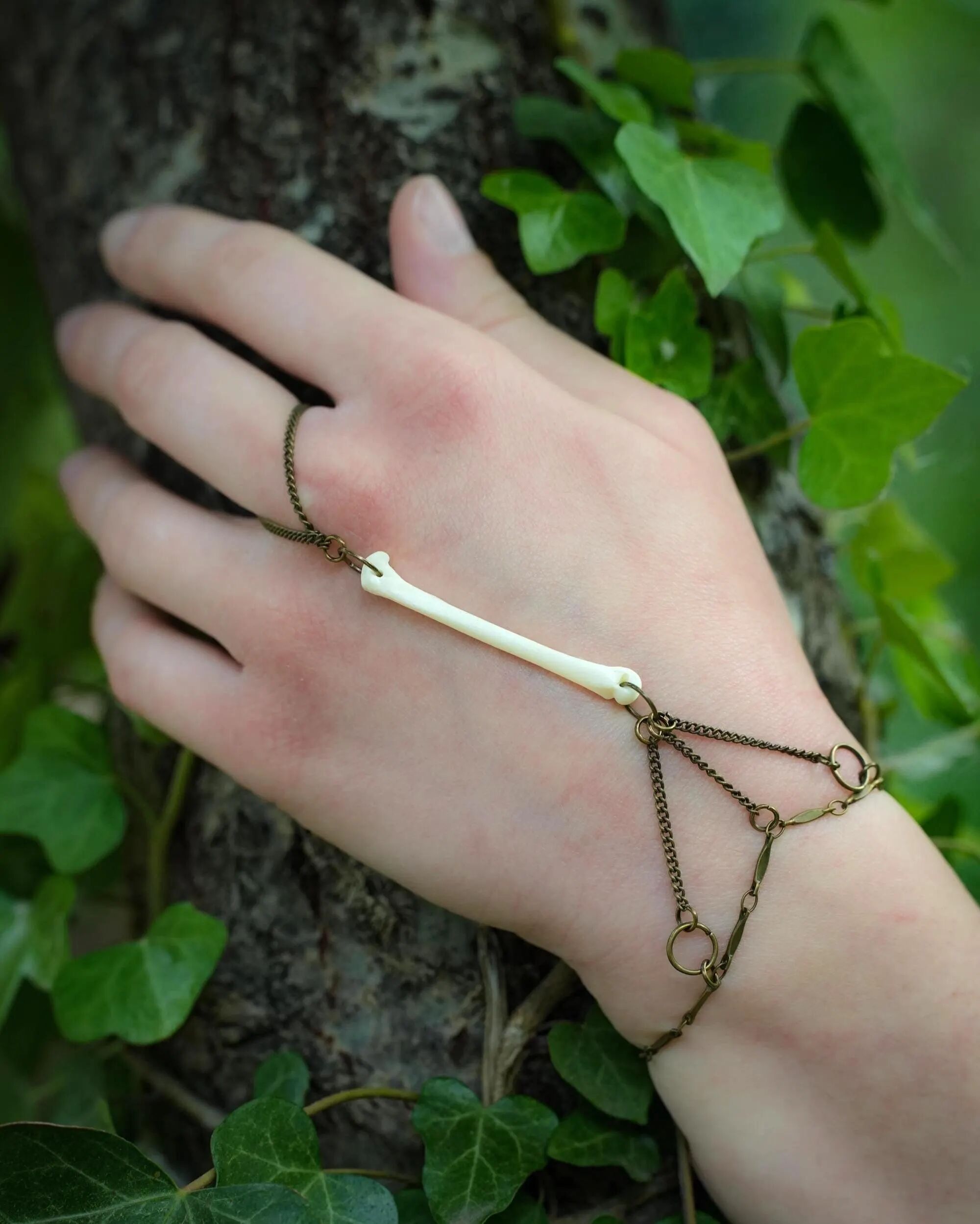 Bond of Ancestry Handchain | Boho Wrist Accessory