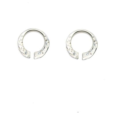 Celt Link Hoop Earrings