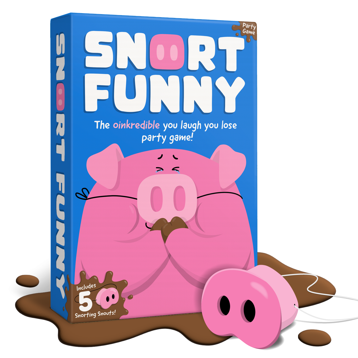 Snort Funny - Juego de fiesta familiar