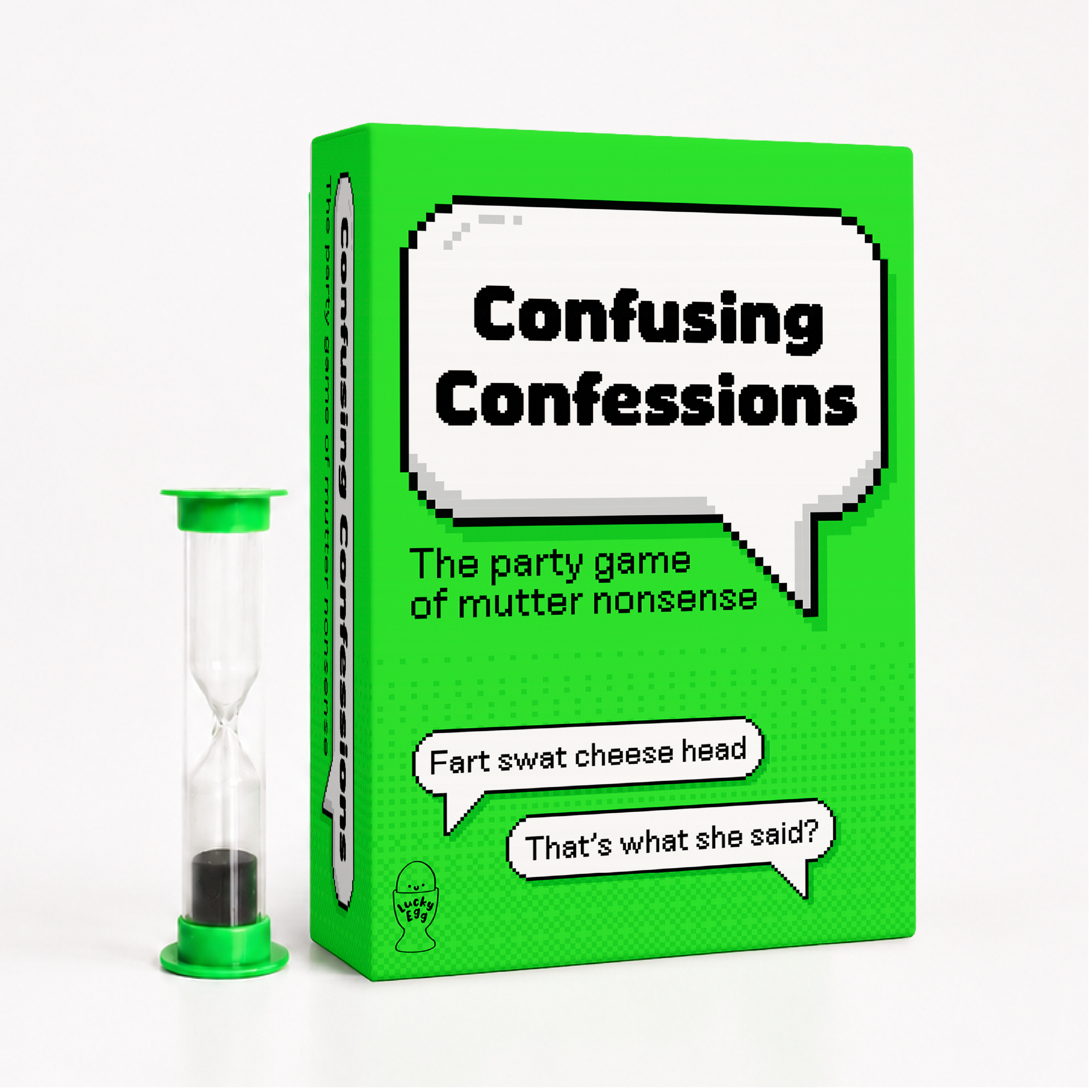 Confesiones confusas: juego de cartas para fiestas de adivinanzas en familia