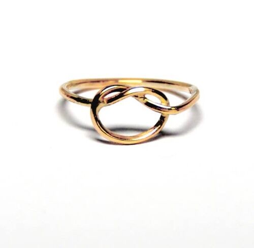 9CT Gold Love Knot Ring