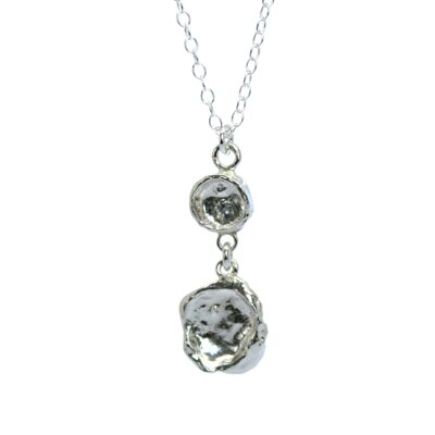 Aqua Droplet Necklace
