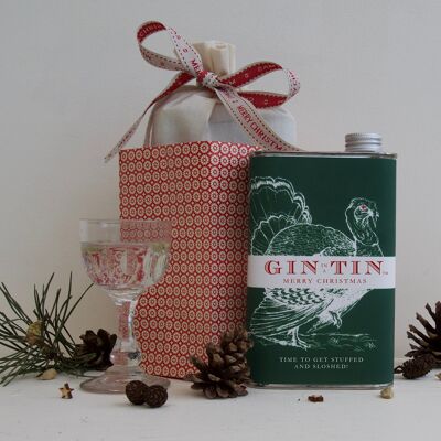 Christmas Gin, In Festive Tins (Case of 6)
