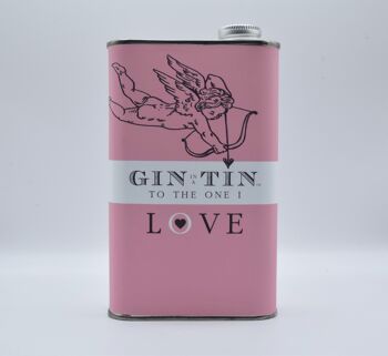The Cupid, Love Tin Collection - Plein de délicieux gin - Boîte rose (boîte de 6) 3