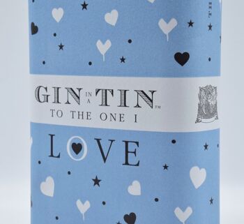 The Love Heart Tin Collection – Plein de délicieux gin bleu (caisse de 6) 2