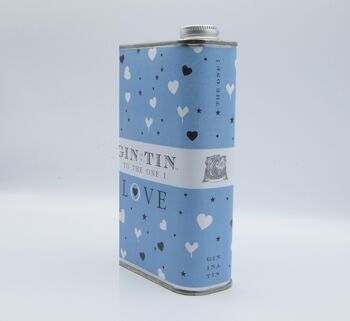 The Love Heart Tin Collection – Plein de délicieux gin bleu (caisse de 6) 3