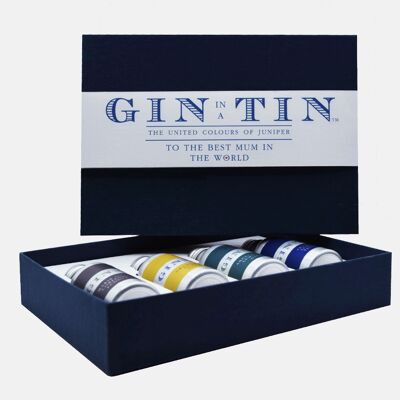 Gift Set Of Four Gins For Mums – Blue Box (Case of 12)