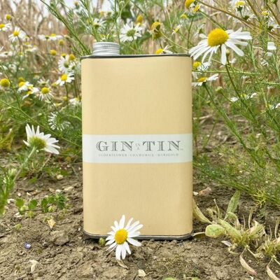 Gin London Dry Elderflower, Camomilla e Marigold in lattina - Lattina da 50 cl - Confezione da 6