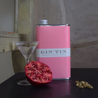 Pomegranate, Raspberry & Cardamom Gin In A Tin – No.10 50cl Tin (Case of 6)