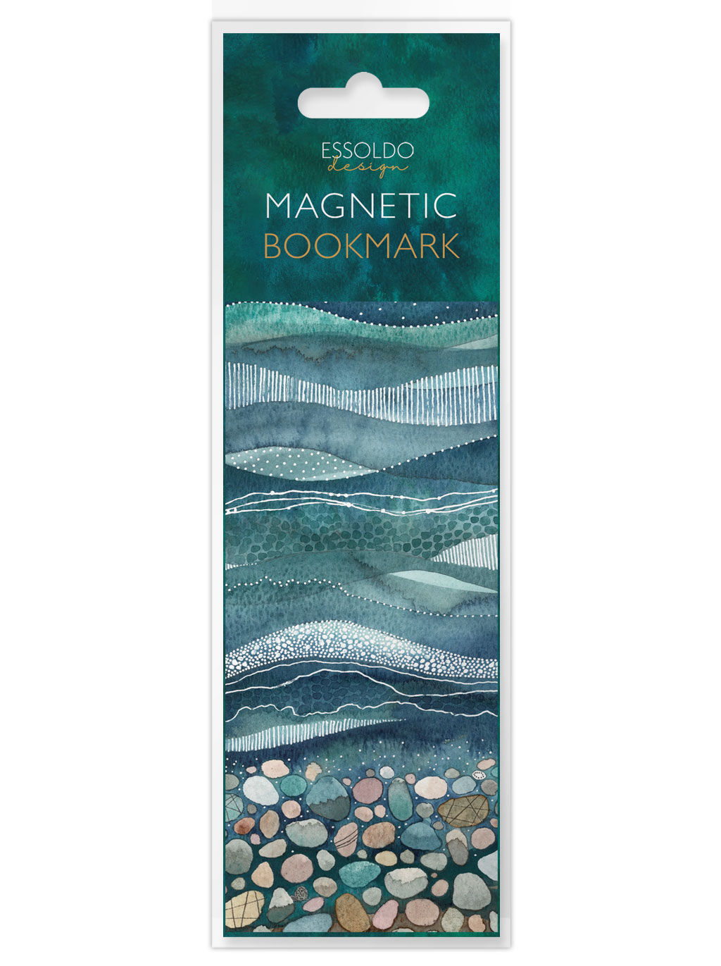 Beautiful Art Magnetic Bookmark - Stones by Essoldo Design