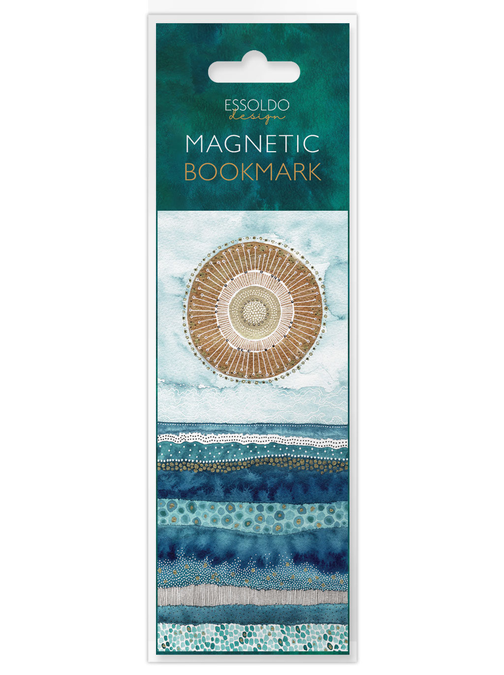 Beautiful Art Magnetic Bookmark - Sun by Essoldo Design