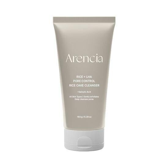 ARENCIA Riz + LHA Nettoyant Pores au Galette de Riz 150 g