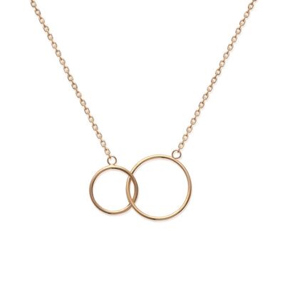 Collier Double Cercle