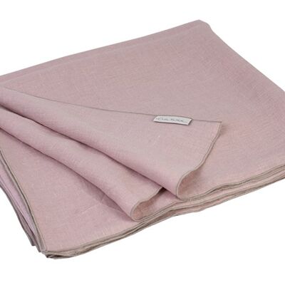 Linen beach towel VILNIA, color: powder