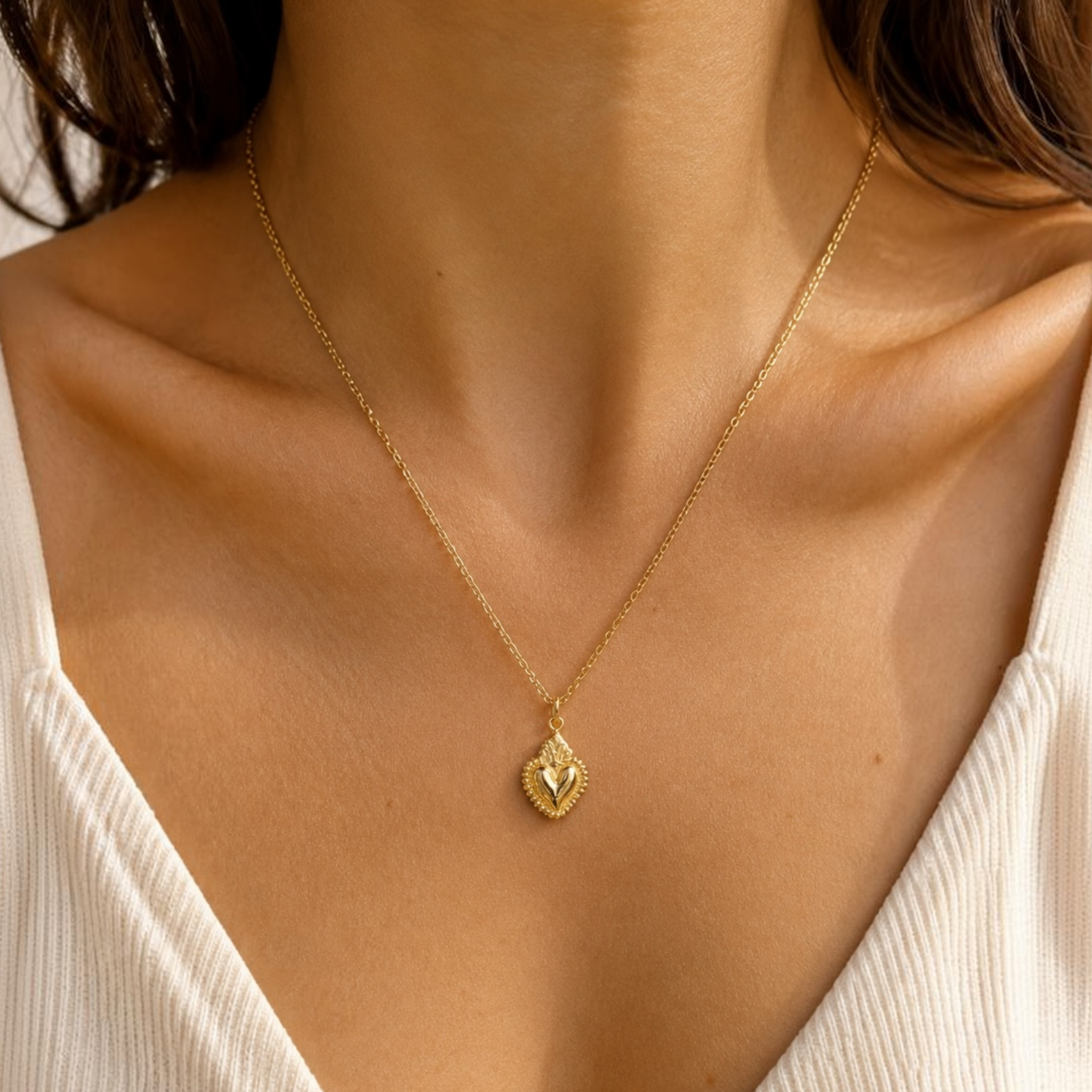Gold Ex-Voto Necklace