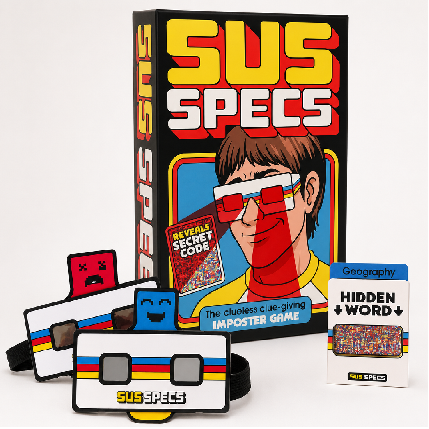 Sus Specs – Das Party-Kartenspiel zum Thema Betrügerraten