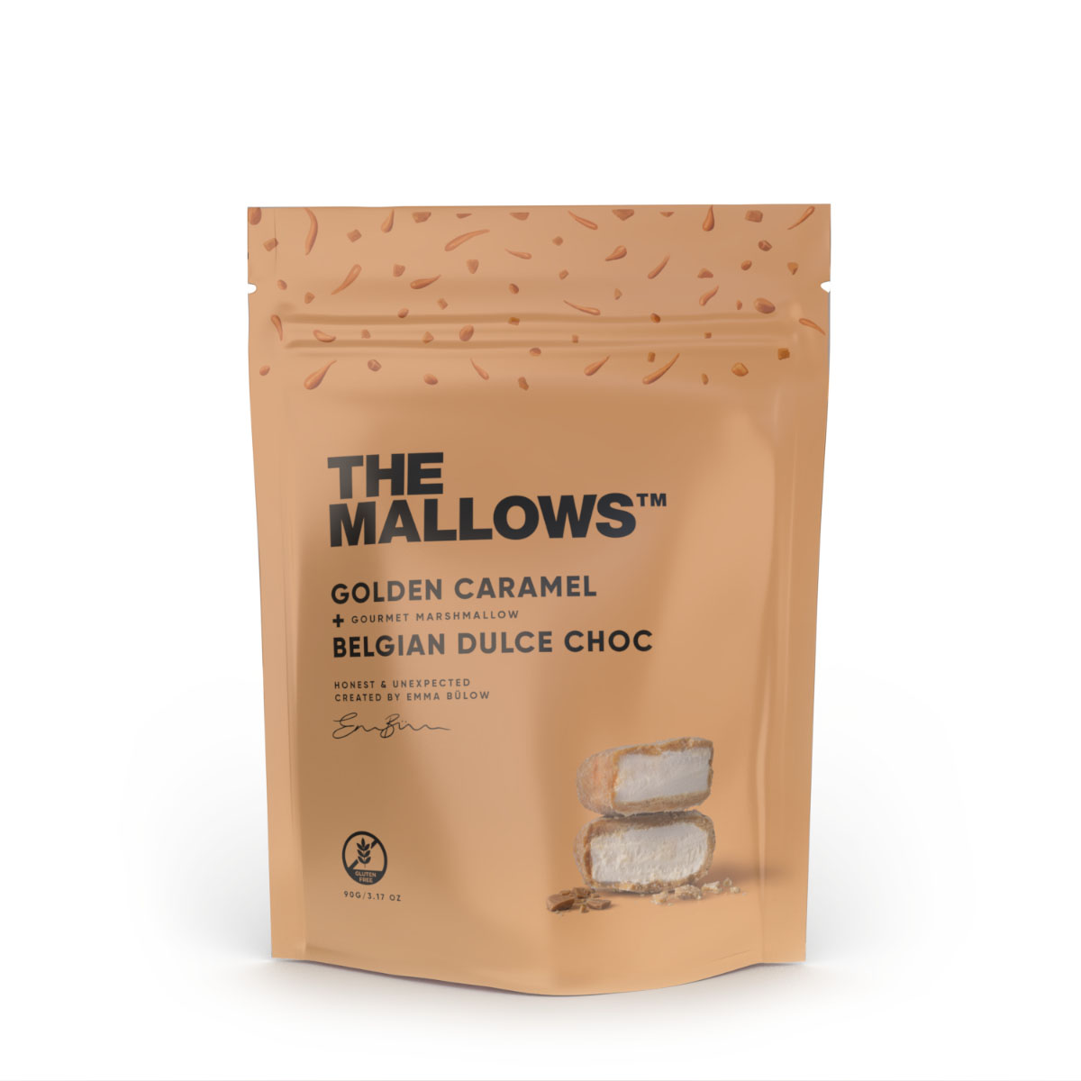 GOLDEN CARAMEL + BELGIAN DULCE CHOC 90G