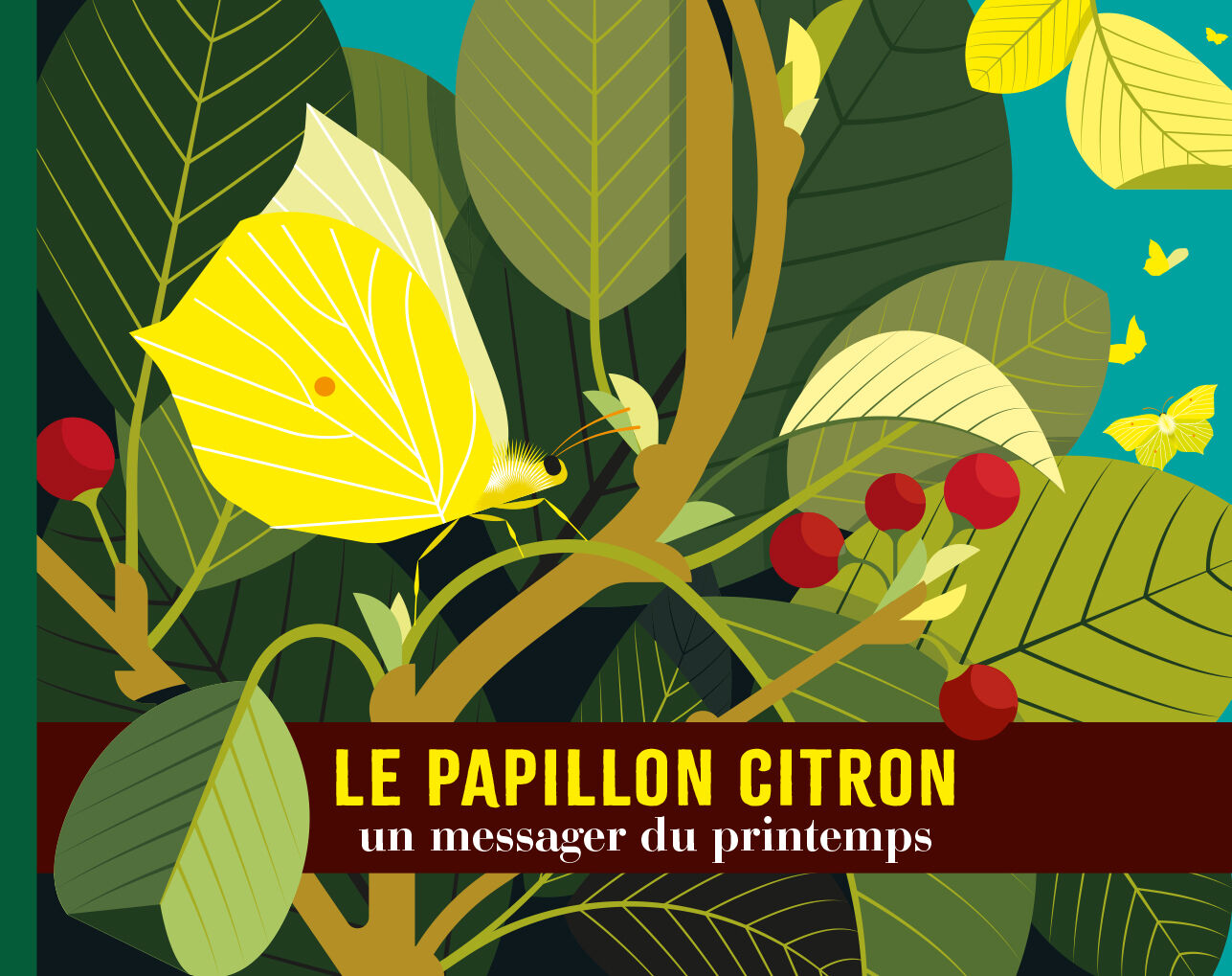 Le papillon citron Un messager du printemps