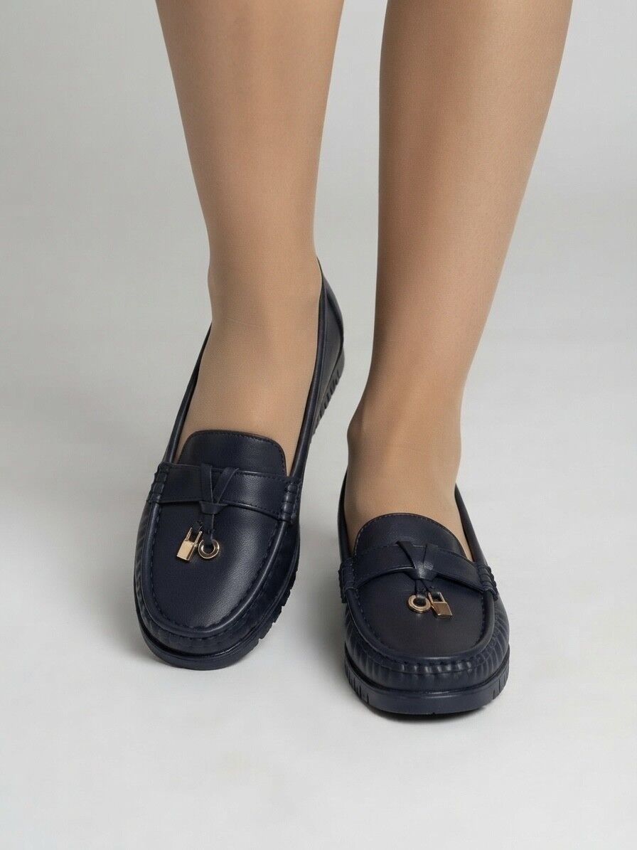 MOCASSINS DÉTAIL BIJOUX SEMELLE CONFORT FLEXIBLE