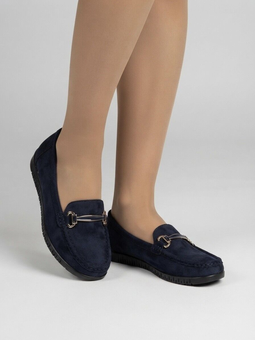 MOCASSINS SUÉDINE SEMELLE FLEXIBLE CONFORT BOUCLE