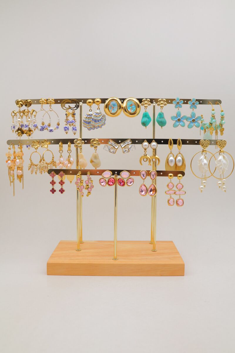 Assortment of 21 dangle earrings