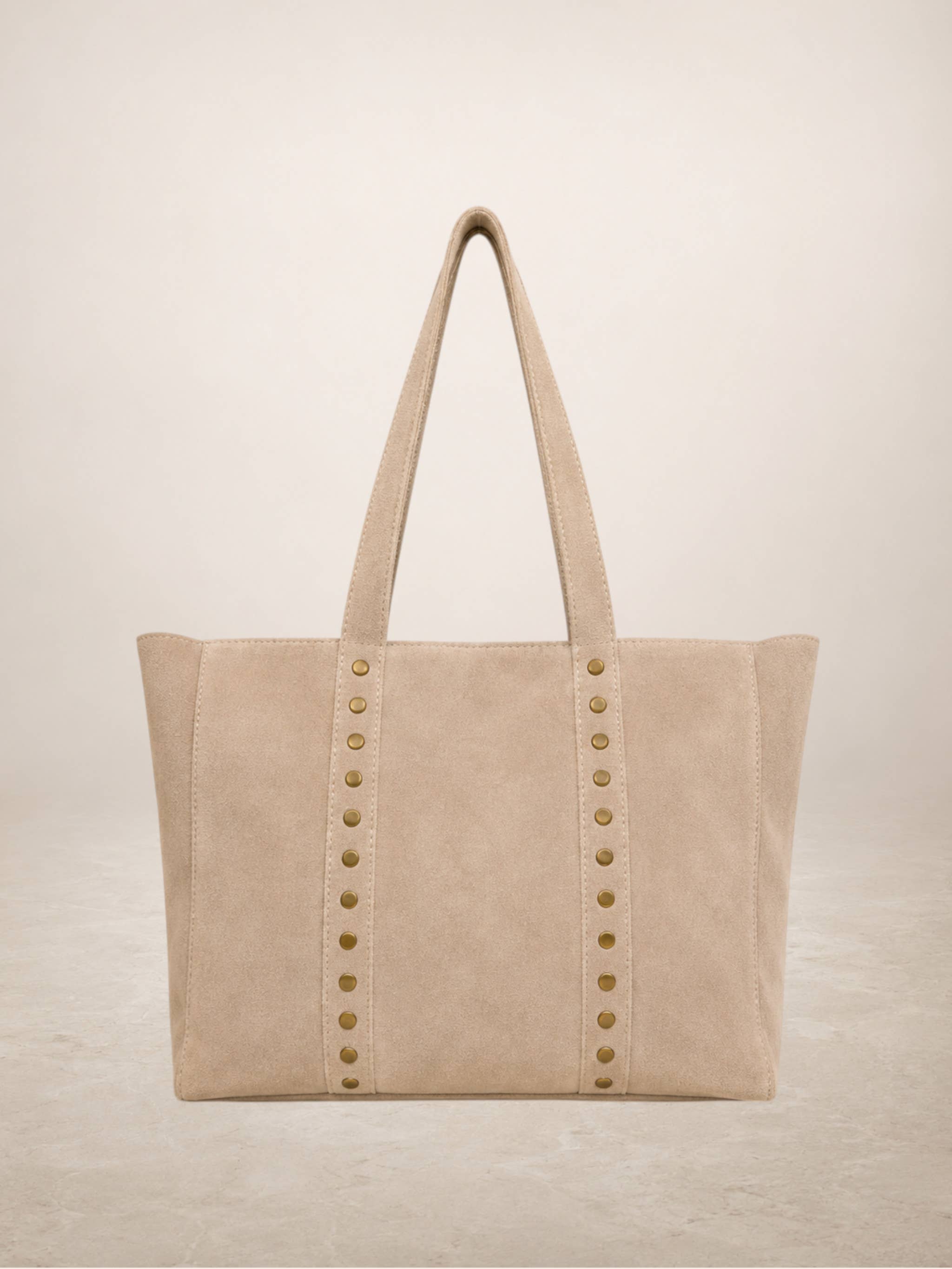CELINA - Bolso Tote de piel Gamuza 220712