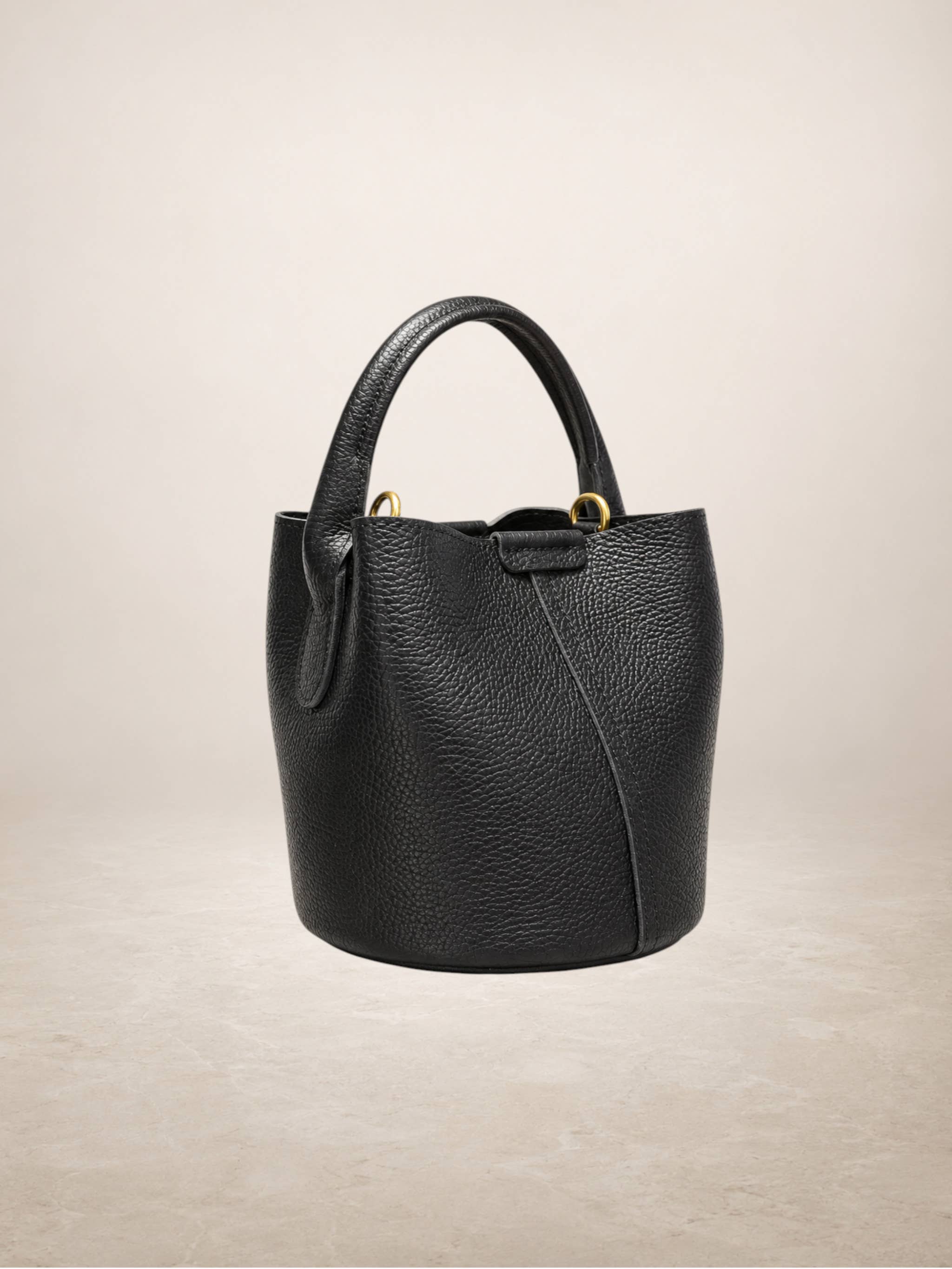 NENSI - Bolso bucket de piel 250303