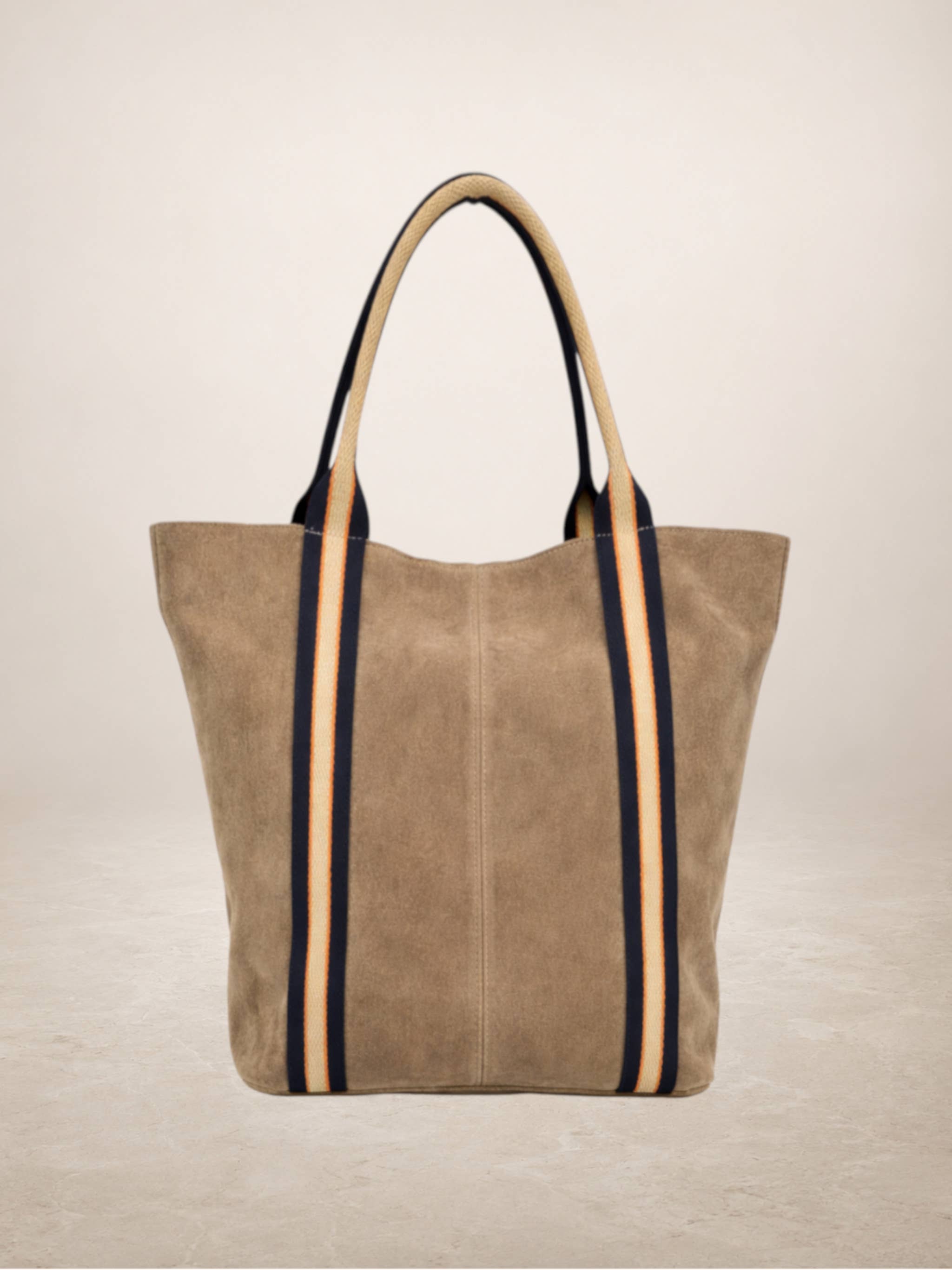 MELODY - Bolso Tote de piel Gamuza