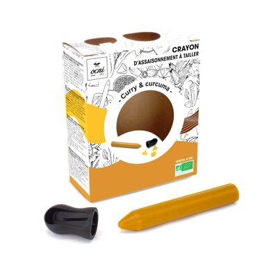 Caja 1 lápiz - Curry y cúrcuma - Ecológico