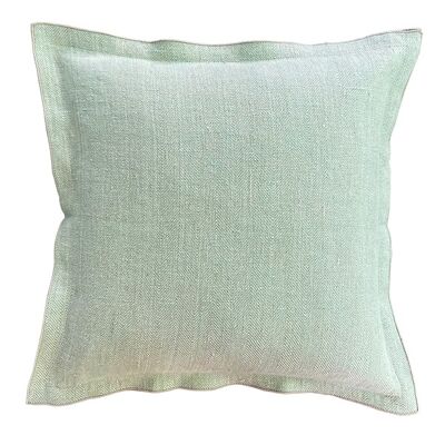 Linen cushion cover AUDRA, color: mint