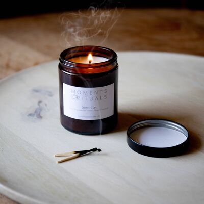 Aromatherapy Soy Wax Candle - 60hr Burn Time__Tranquility