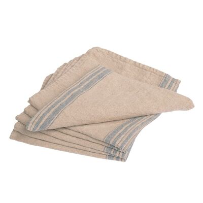 Linen napkin JARA, color: blue