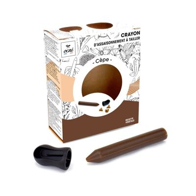 Coffret 1 crayon - Cèpe