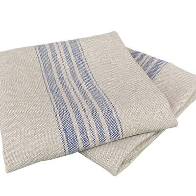 Linen tea towel JARA, color: blue