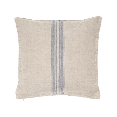 Linen cushion cover JARA, color: blue 40 x 40 cm