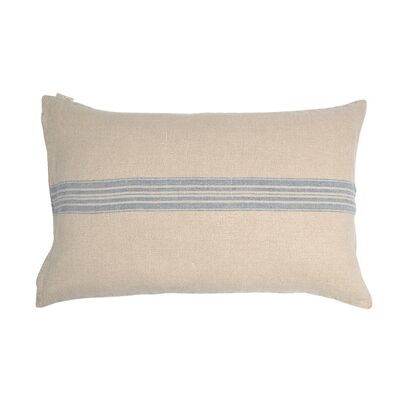 Fodera per cuscino in lino JARA, colore: blu 40 x 60 cm