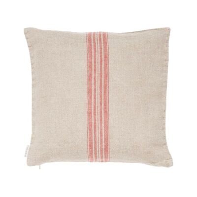 Fodera per cuscino in lino JARA, colore: rosso 40 x 40 cm