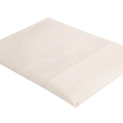 Mantel de lino ALANTA, color: blanco 120 x 120 cm.