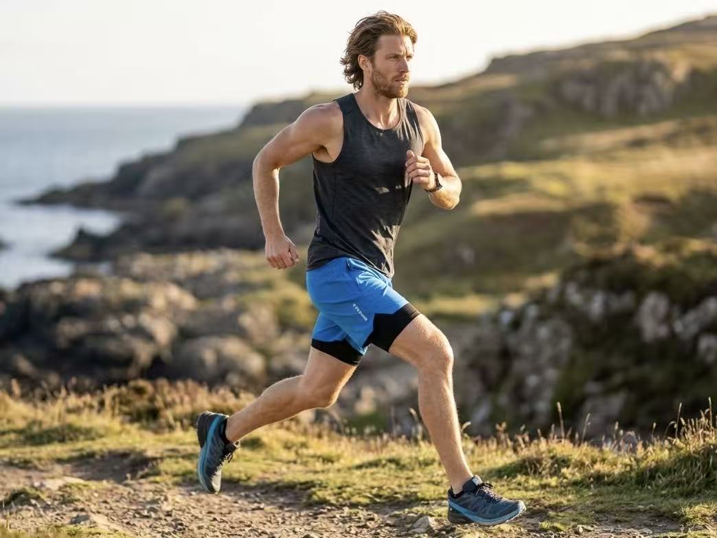 Pantaloncini sportivi da uomo ad asciugatura rapida – Quantità minima d'ordine ridotta. Possibilità di personalizzazione con il proprio marchio.